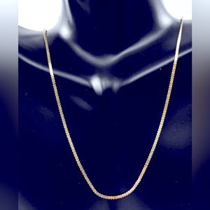 Fine Italian 14K Yellow Gold 16.75" Chain Necklace